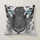 Recherche de yeux de tigre coussins Animal