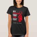 Suche nach aplastische anämie tshirts Rot