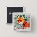 Recherche de renard blanc badges Mignon