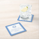 Recherche de bat mitzvah dessous de verres Étoile de david