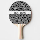 Recherche de clipart raquettes ping pong Noir