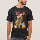 Recherche de goldendoodle christmas tshirts Dog