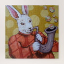 Recherche de lapin puzzles Jaune