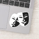 Recherche de masques théâtre autocollants Étape