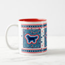 Recherche de rouge bleu blanc tasses Américain