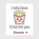 Suche nach pommes frites aufkleber Braten