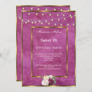 Recherche de fairy lights invitations Rose