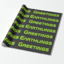 Suche nach alien geschenkpapier Science fiction