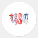 Recherche de 4 mois autocollants Patriotique