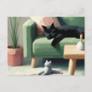 Suche nach black cat postkarten Tierfreund