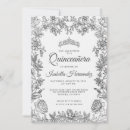 Recherche de jolie princesse invitations Quinceanera