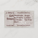 Suche nach seifen visitenkarten Hausgemacht