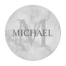 Recherche de marbre blanc planches à découper Monogramme