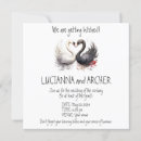 Recherche de faire part de de cygne mariage invitations Simple