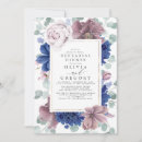 Recherche de navy blue flowers invitations Pour eux