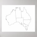 Suche nach karte von australien poster Geografie