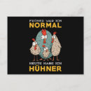 Recherche de drôles de coq cartes postales Poulets