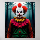 Suche nach gruseliger clown poster Beängstigend