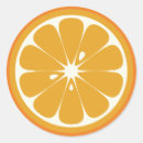 Recherche de tranche orange autocollants Mignon