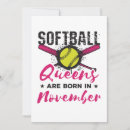 Recherche de softball vœux cartes Filles