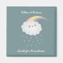 Recherche de nuage de pluie magnets Arc en ciel