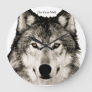 Recherche de loup gris horloges Maison
