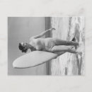 Recherche de fille surfer cartes postales Plage