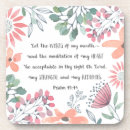 Recherche de bouche dessous de verres Typographie