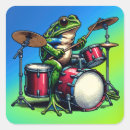 Recherche de crapaud drôle autocollants Bande dessinée