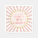 Recherche de rayures roses serviettes Anniversaire