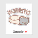 Suche nach burrito aufkleber Niedlich
