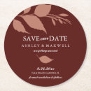 Recherche de save the date dessous de verres Fiançailles