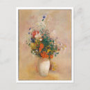 Recherche de redon cartes postales Vase de fleurs