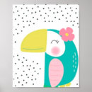 Suche nach niedlicher papagei poster Bunt