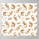 Suche nach eidechsen poster Muster