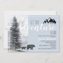 Recherche de woodland bear invitations Ours
