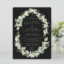 Recherche de de flocon neige mariage invitations Aquarelle