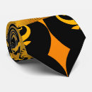 Recherche de noir jaune cravates Orange