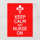 Recherche de soignant cartes postales Nurse