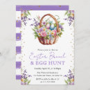 Recherche de panier de pâques invitations Aquarelle