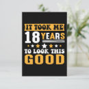 Suche nach 18 jahre geburtstags karten Modern