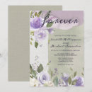 Recherche de blanc violet invitations Calligraphie