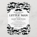 Recherche de de partie de moustache invitations Bébé