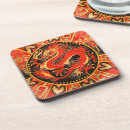 Recherche de dragon chinois dessous de verres Asiatique