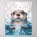 Suche nach seeotter poster Aquatisch