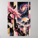 Suche nach japanische inspirierte poster Kirschblüte