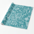 Recherche de turquoise bleu papier cadeau Vintage