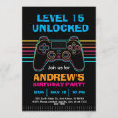 Recherche de manette de jeu invitations Enfants