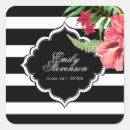 Suche nach schwarze streifen aufkleber Rosa blume