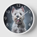 Recherche de westies horloges Dog
